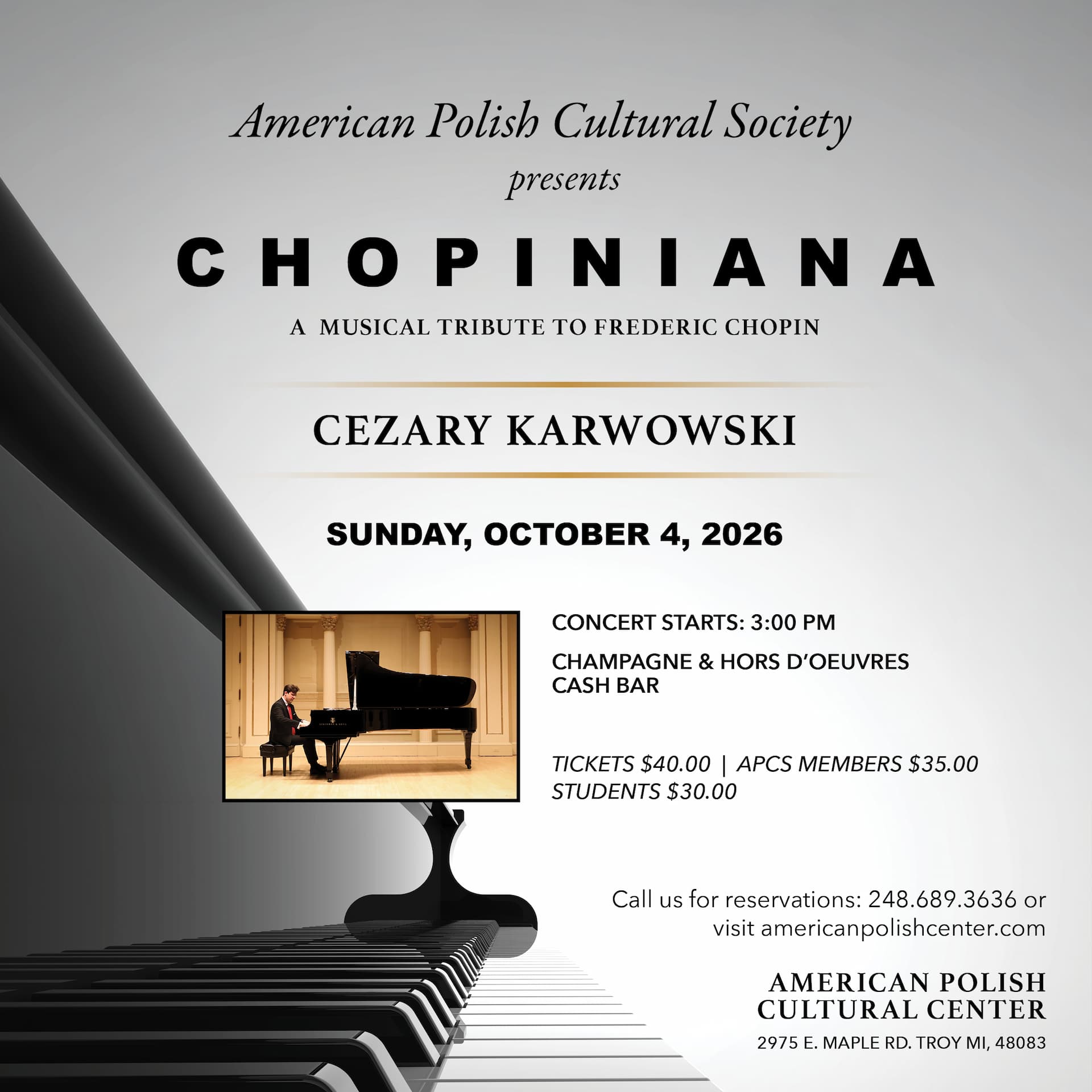 Chopiniana Poster